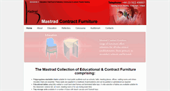 Desktop Screenshot of mastradcontractfurniture.co.uk